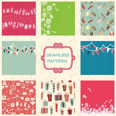 Vektörsüz şablon arkaplan kümesi