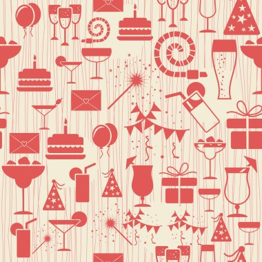 Kutlamanın vektör çizimi, doğum günü partisi