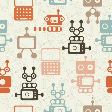 vektör el kusursuz arkaplan çizildi.