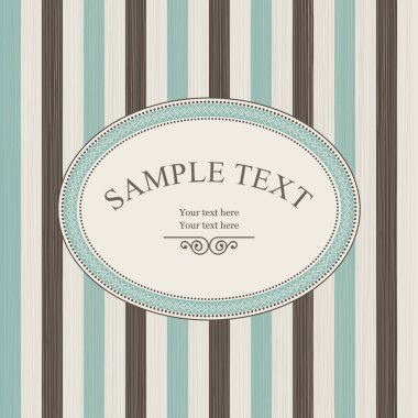 vektör arkaplanı Metin için yeri olan zarif şablon.