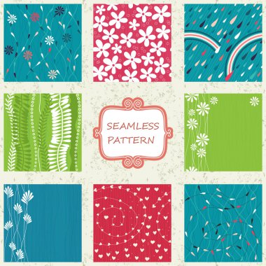 Vektörsüz şablon arkaplan kümesi