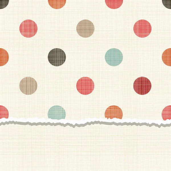 Background Seamless Polka Dots — Stock Vector