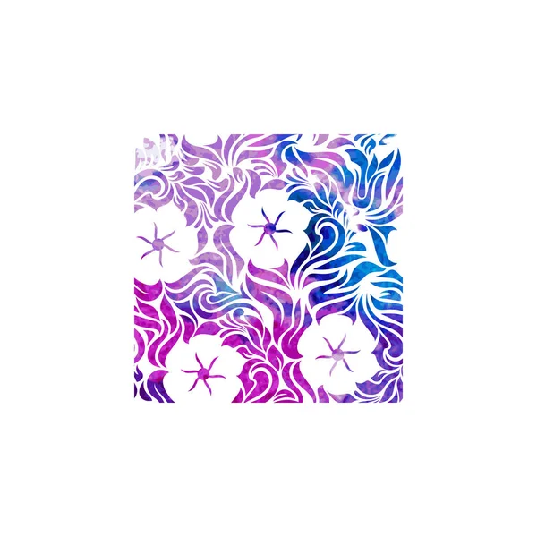 抽象的な花の背景 ベクトル — ストックベクタ