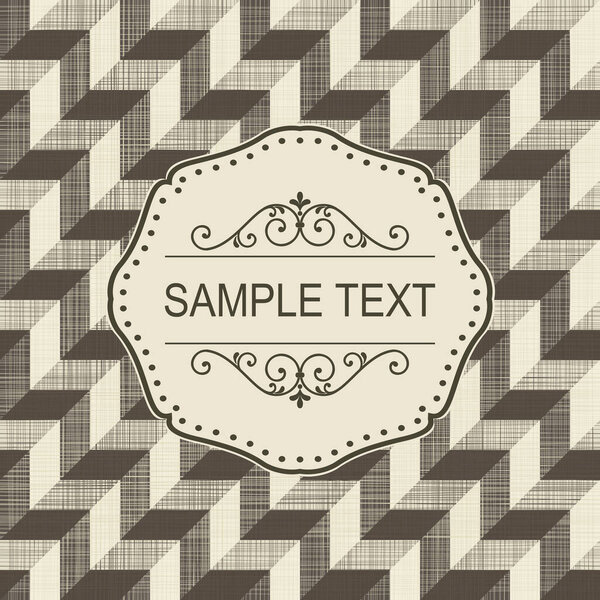 vector background. elegant template with place for text.