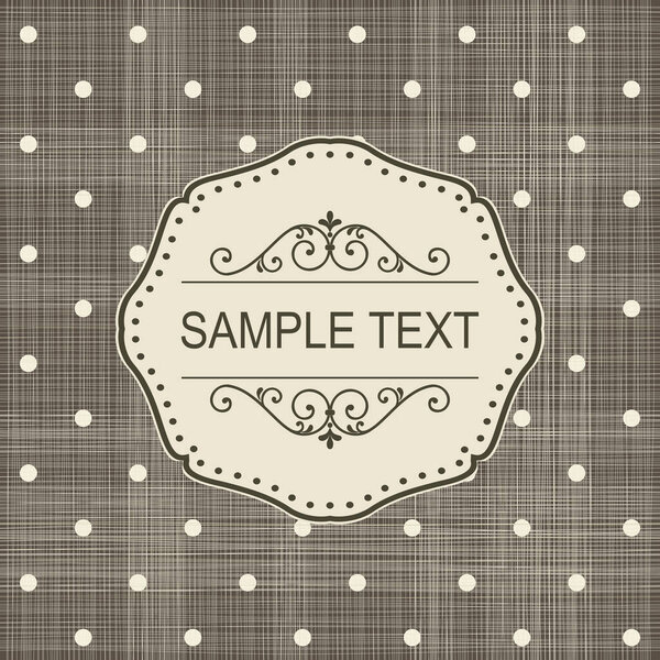vector background. elegant template with place for text.