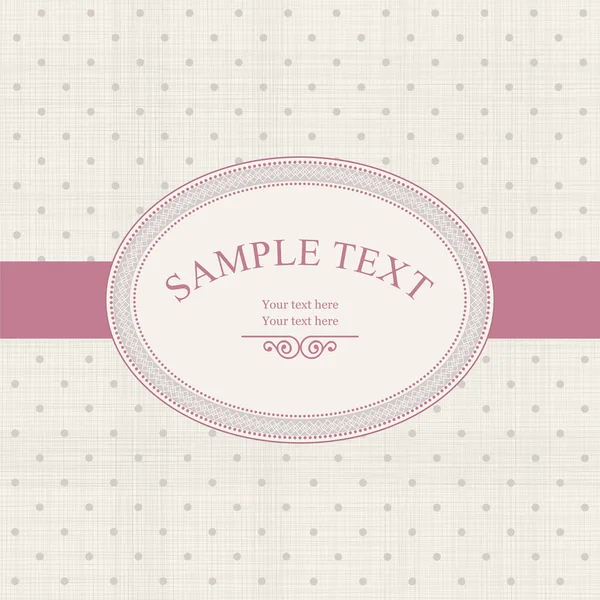 Vector Background Elegant Template Place Text — Stock Vector