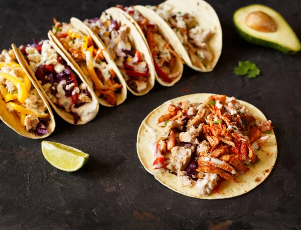 Mexikói hagyományos ételek — Stock Fotó