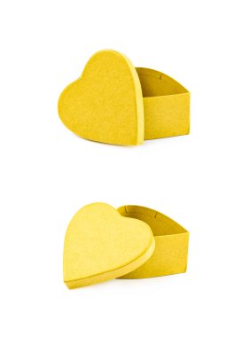 İzole kağıt hediye kutusu