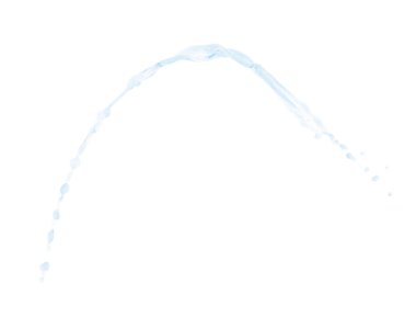 Hareket sıvı sıçrama izole