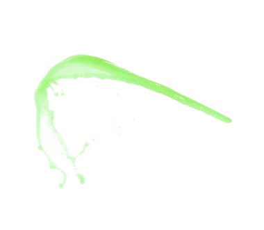 Hareket sıvı sıçrama izole