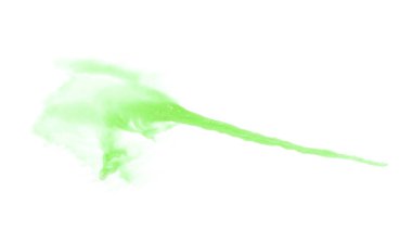 Hareket sıvı sıçrama izole