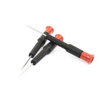 Küçük tornavida izole