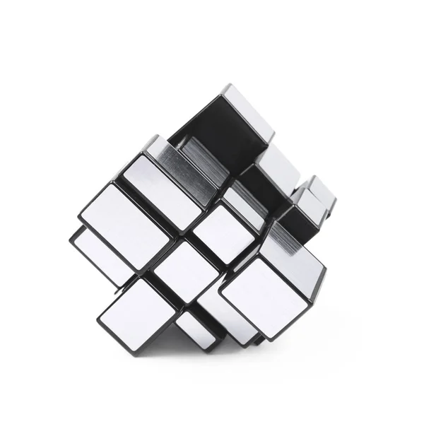 Variation of a puzzle cube isolated — Stock Photo, Image