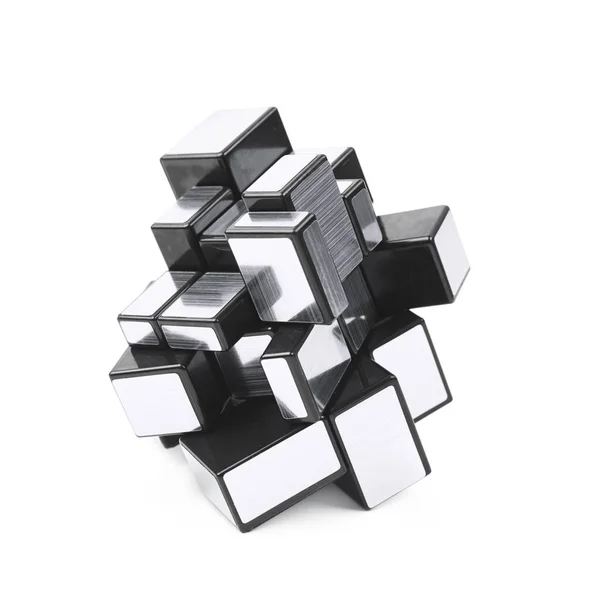 Variation of a puzzle cube isolated — Stock Photo, Image