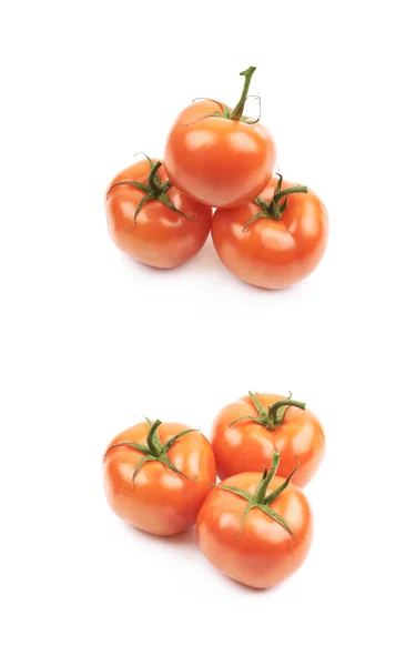 分離された熟した赤いトマト — ストック写真