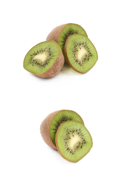 Saftige Kiwi-Früchte isoliert — Stockfoto