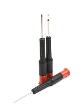 Küçük tornavida izole