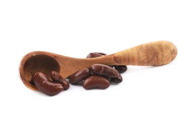 Barbunya fasulyesi izole yığını