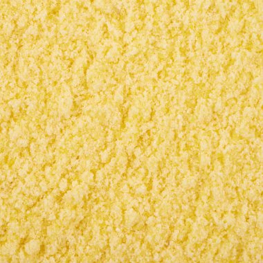 Mısır unu ile kaplı yüzey