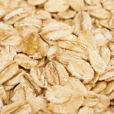 Yulaf ezmesi ile kaplı yüzey