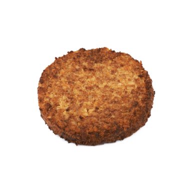 Vejetaryen havuç şnitzel izole