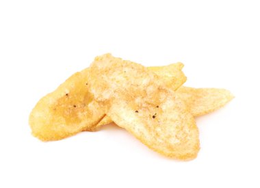 İzole baharatlı muz fiş yığını