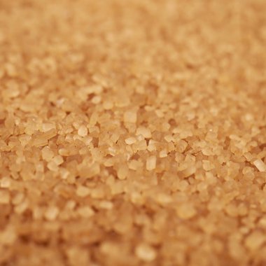 Esmer şeker ile kaplı yüzey