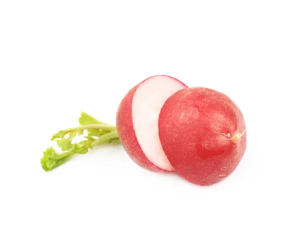 Sliced radish isolated — Stock Photo, Image