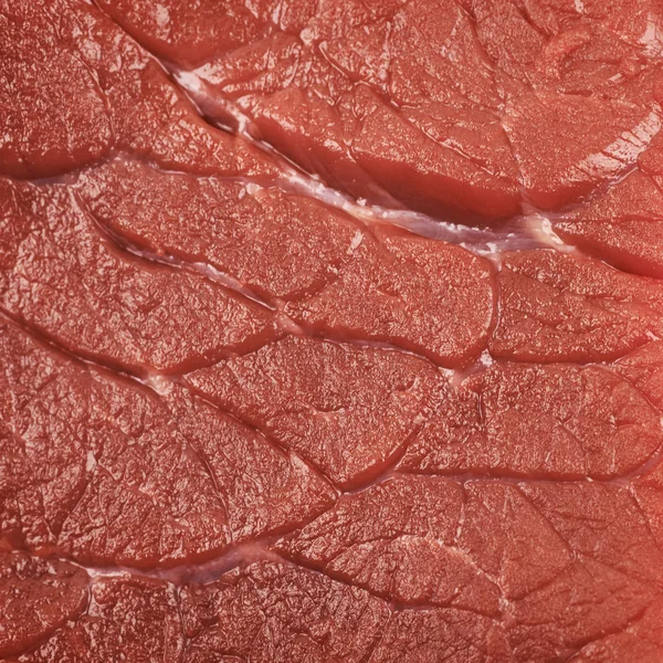 Tekstura zbliżenie surowego mięsa — Zdjęcie stockowe