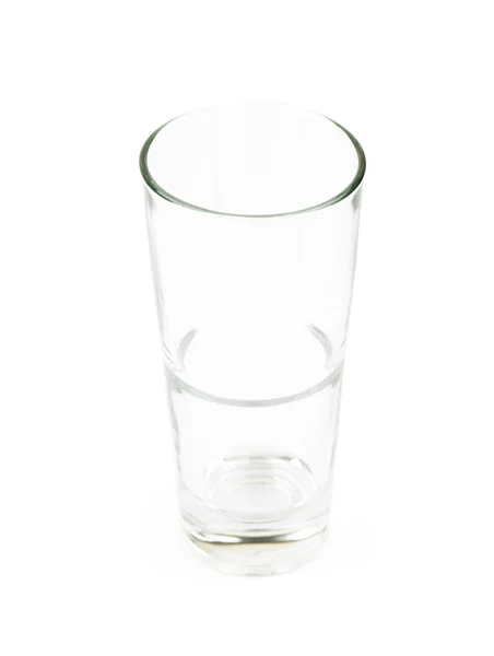 Groot drinkglas geïsoleerd — Stockfoto