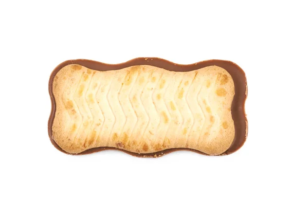 分離されたチョコレートのクッキー — ストック写真