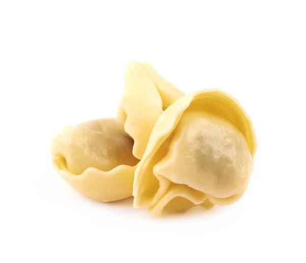 Montón de pasta de ravioles aislada —  Fotos de Stock