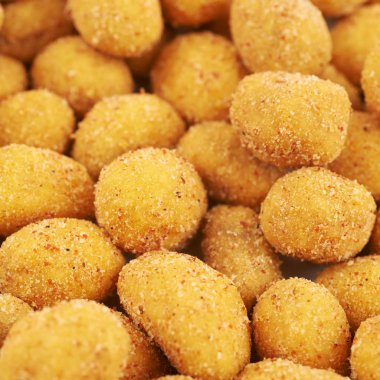 Fındık ile kaplı yüzey