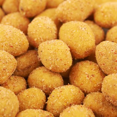 Fındık ile kaplı yüzey