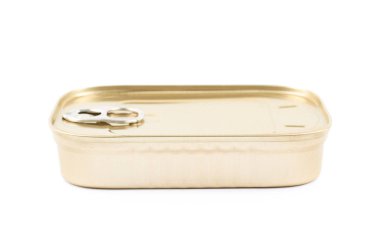 İzole kapalı teneke kutu