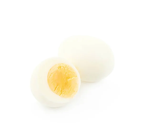 スライスした鶏の卵を分離 — ストック写真
