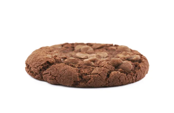 Chocolate chip cookie isolated — Stock Photo, Image