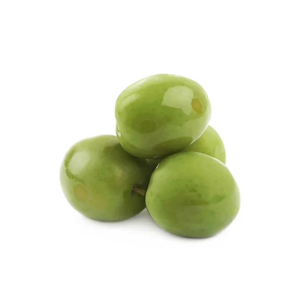 Pile d'olives isolées — Photo