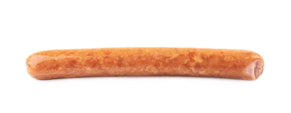 Hot dog worst geïsoleerd — Stockfoto