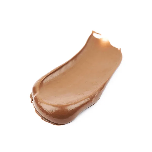 Untar mantequilla de crema de chocolate aislado — Foto de Stock