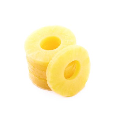 Konserve ananas dilim kompozisyon