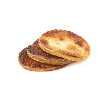 Kızarmış patates dilimi kompozisyon