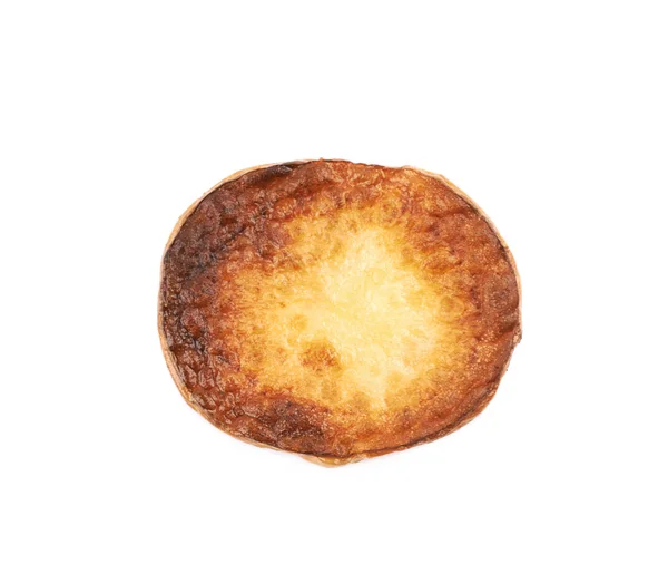 Kızarmış patates dilimi kompozisyon — Stok fotoğraf
