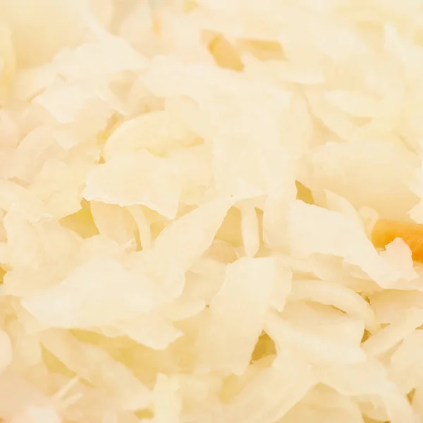 소금에 절인 양배추와 코팅 표면 — 스톡 사진