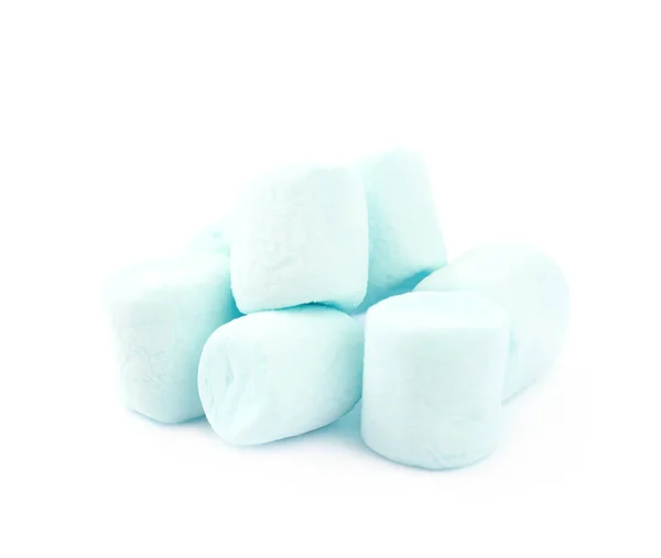 Pile of mini marshmallows isolated — Stock Photo, Image