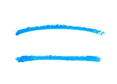 Tek satır işaretçisi kontur izole