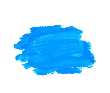 Boya konturları sıçrama izole