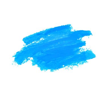 Boya konturları sıçrama izole