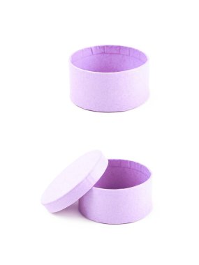 İzole kağıt hediye kutusu