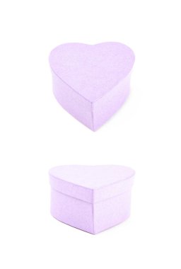 İzole kağıt hediye kutusu